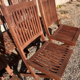 Teak chairs
