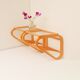 Scandinavian bentwood and glass bedside tables from Gemla, 1920s, set of 2