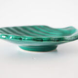 Green ceramic shell cup
