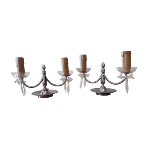 Paire de lampes de table anciennes