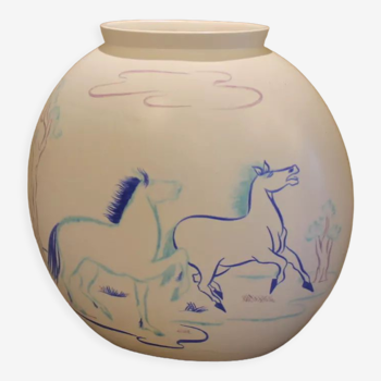 Vase céramique Lavenia, Italie , 1970