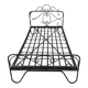 Wrought iron bed