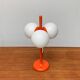 German table lamp from the mid-century space age by Kaiser Idell / Kaiser Leuchten.
