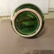 Green ceramic spiked vase Morocco