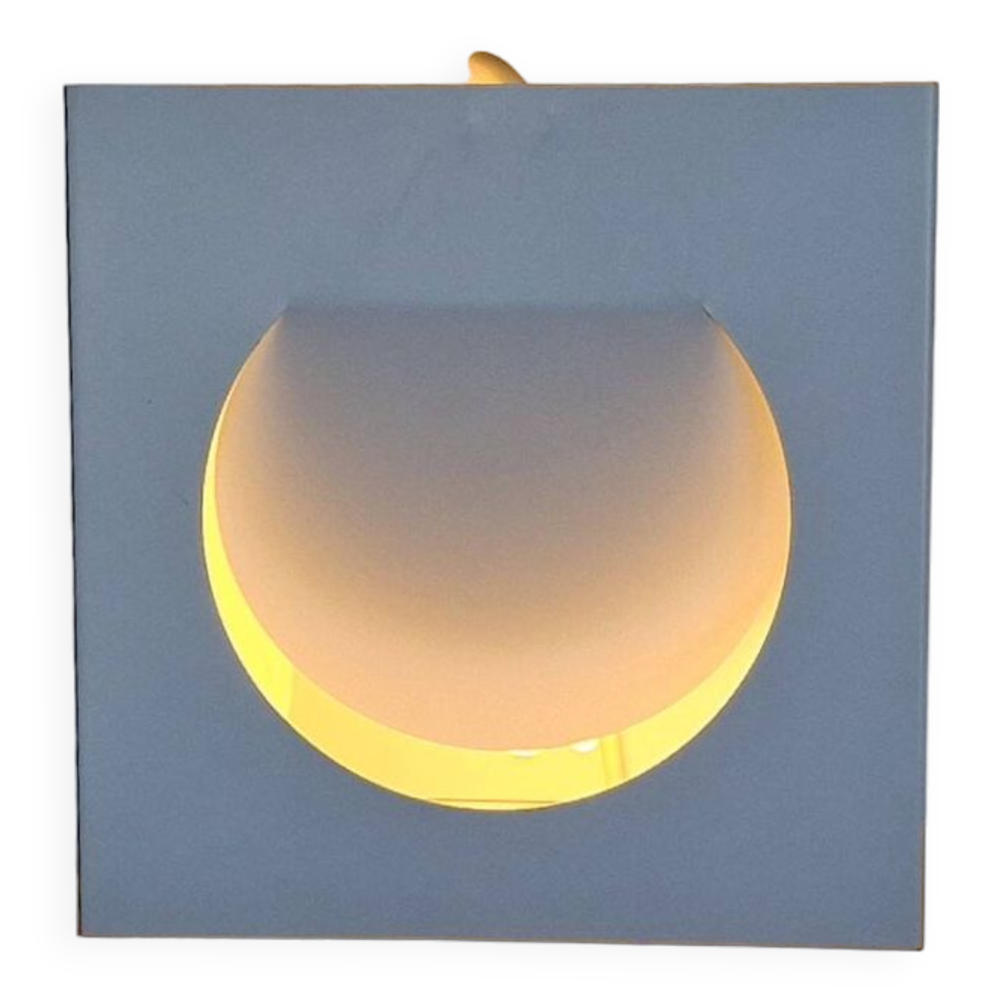 White metal wall sconce by Shogo Suzuki for Orno, Finland 1960's