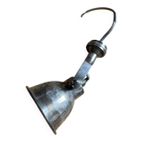 vintage silver metal wall light 250901