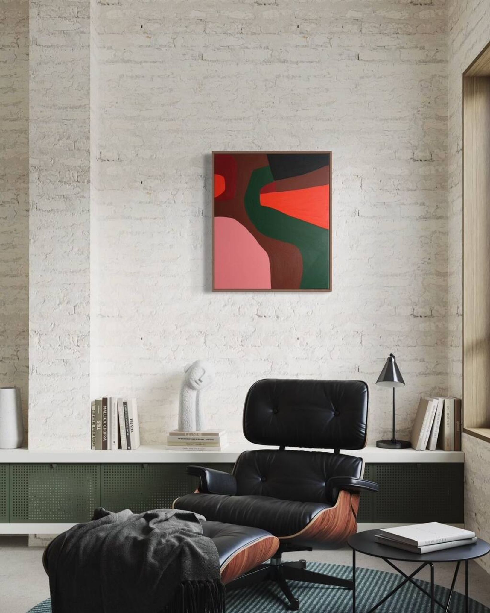 Peinture abstraite n.4 sur toile tendue