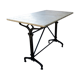 Bistro table, 1900, cast iron foot and marble top.
