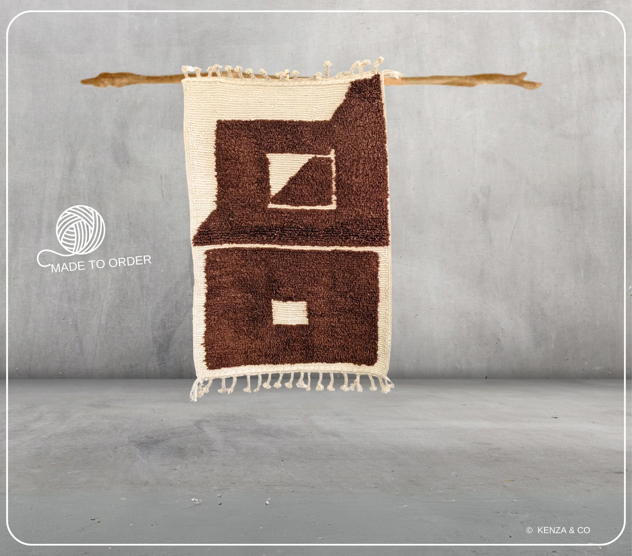 Beni Ouarain rug – Pre-order #P171