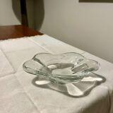 Daum France crystal trinket tray