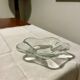 Daum France crystal trinket tray