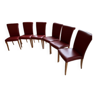 6 Vittoria Chairs Poltrona Frau