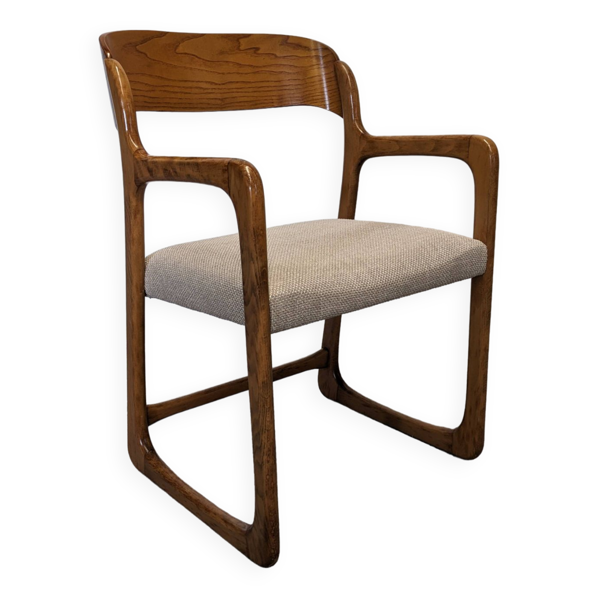 Baumann sled chair from the 60s/70s