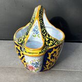 Earthenware planter: Henriot de Quimper