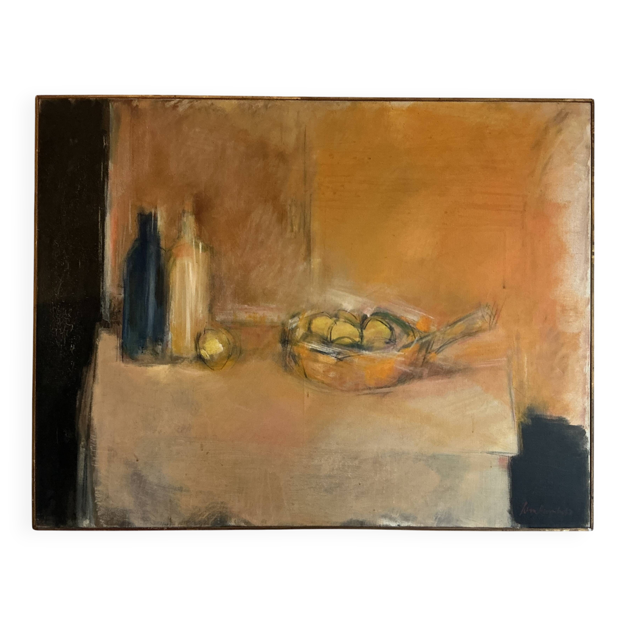 Painting by Pierre Humbert Abstract Still Life