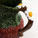 Large pitcher of strawberry slushie