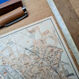 Printed in 1902, Map of Boulogne-sur-Mer, Pas-de-Calais.