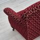 1950s, Danish 3 seater sofa, original condition, furniture velour, beech wood.