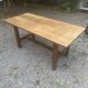 Table de ferme en chêne massif