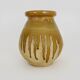Vintage Provence glazed terracotta Biot jar with glazed neck. 20th century