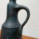 Brutalist Vintage Carafe Vase by Gerhard Liebenthron, 1980
