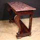 19th century Italian Empire style console table with marble top