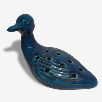 Blue duck ceramic.