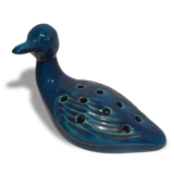 Blue duck ceramic.