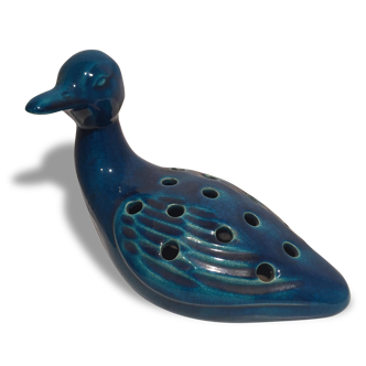Blue duck ceramic.
