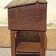 Antique oak furniture, dish drainer