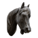 Ancienne tête de cheval en zinc rare, 1900