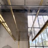 Brass shelf 1970 Belgo Chrom regency