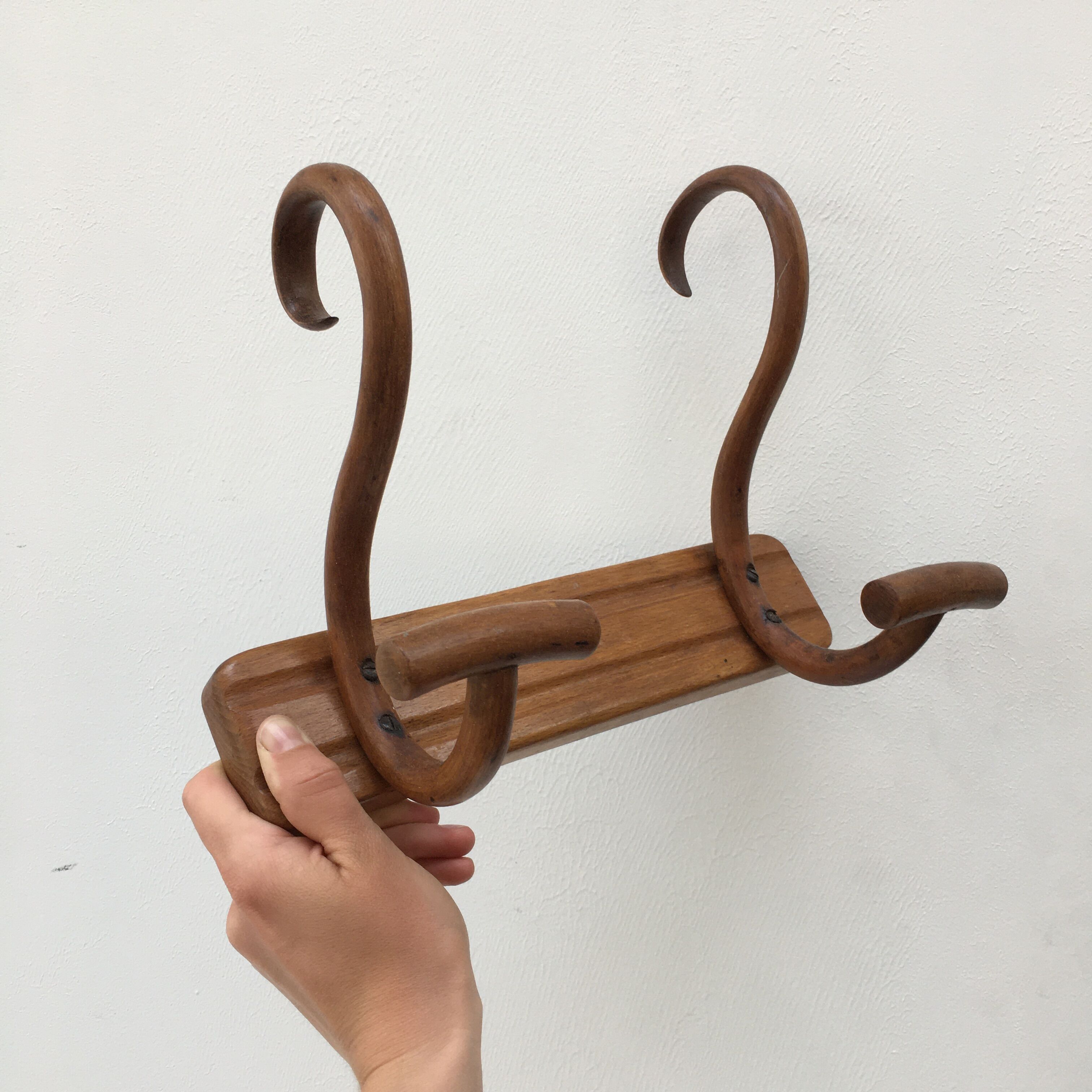 Wall door in curved wood Thonet