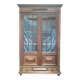 Walnut display cabinet 19th century H234cm