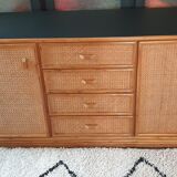 Bamboo and canning sideboard