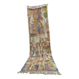 Corridor Carpet Beni Ouarain Moroccan Berber 4m x 1m15