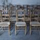 Lot of 12 Georges Robert mountain chairs - France 1960