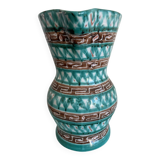 Ceramic pitcher signed Robert Picault – Scarified decoration – Vintage