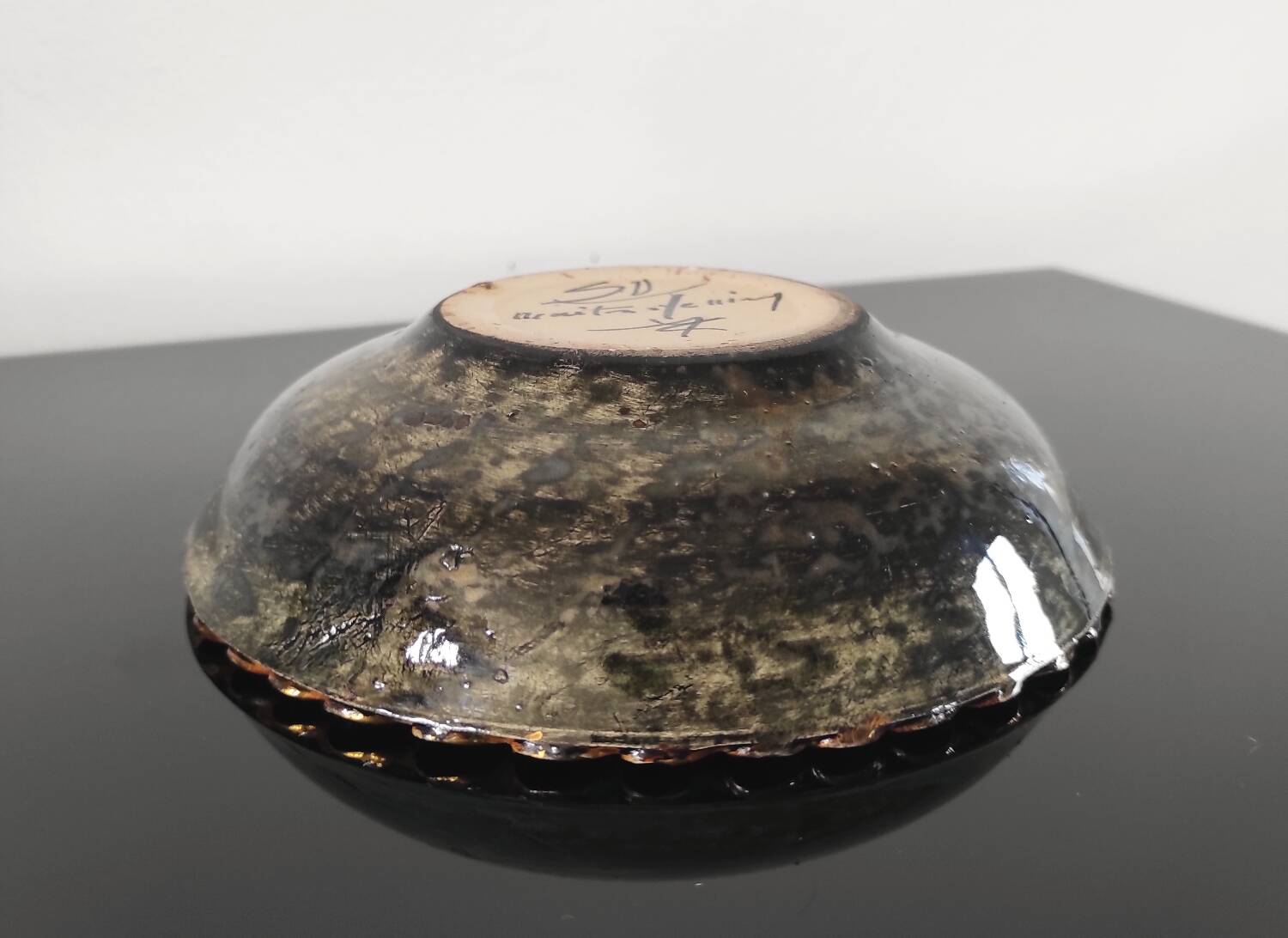 Handcrafted ceramic cup from Nimy (Belgium)