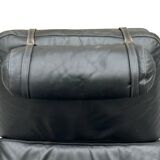 Leather swivel chair, 1970s