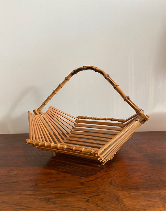 Bamboo fruit basket