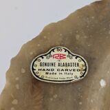 Cendrier italien en albâtre