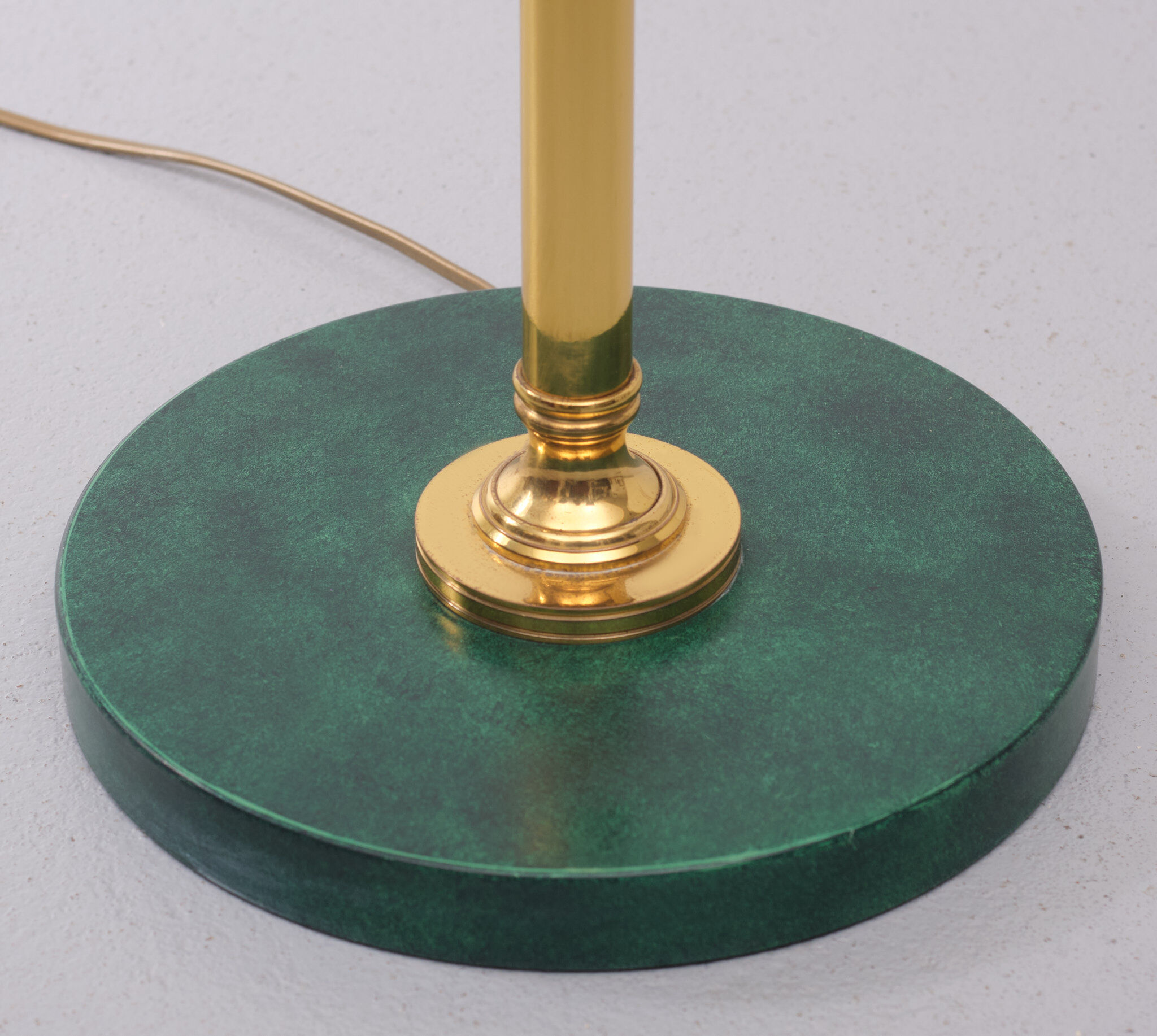 Brass Floor Lamp Deknudt Belgium 1970s