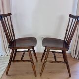 Deux chaises Baumann vintage