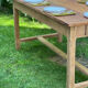 Farm table - solid oak light wood