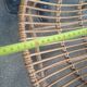 2 rattan armchairs