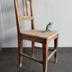 Set of 5 vintage wooden chairs