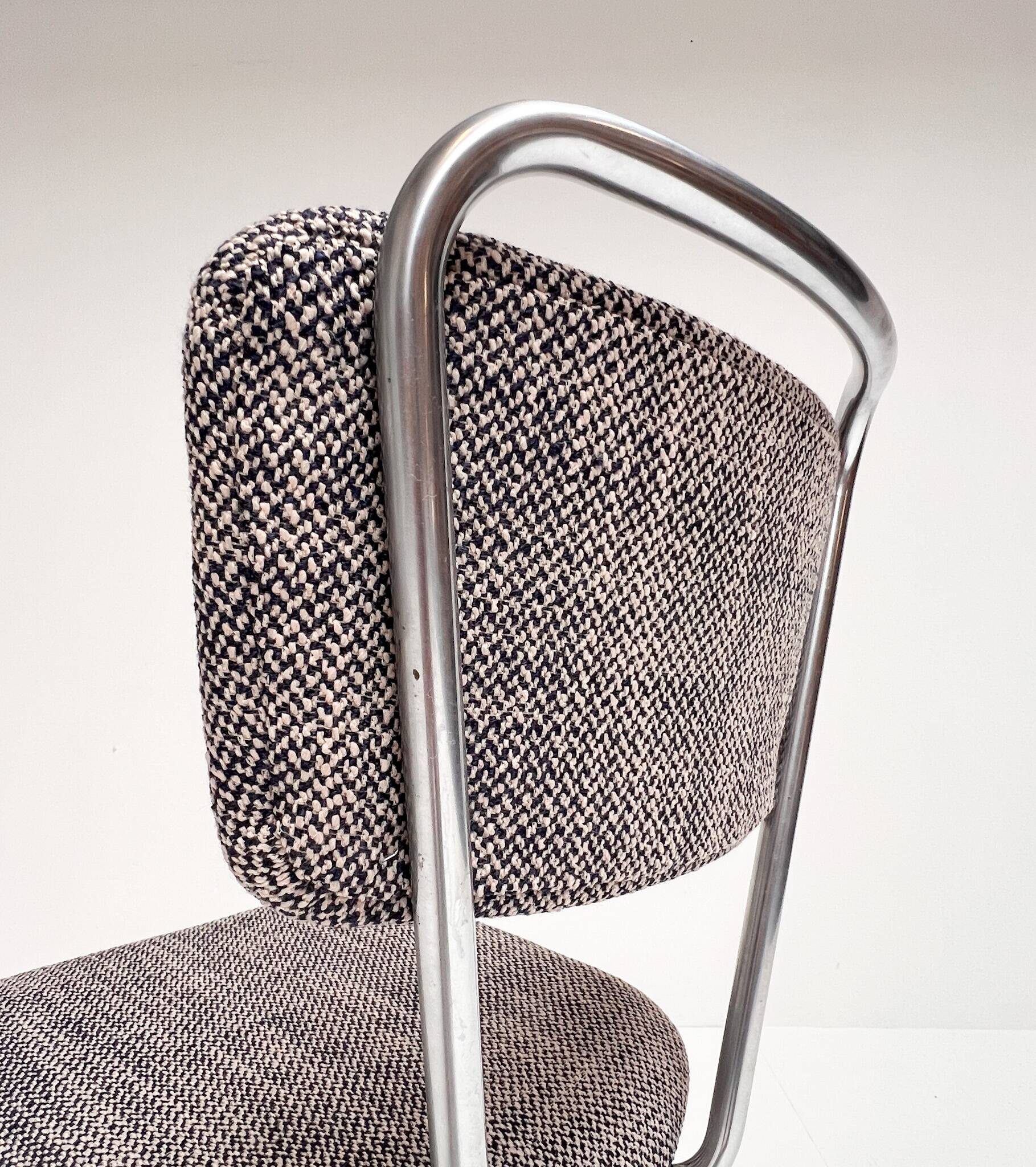 Set of 6 reupholstered chairs by Gebroeders De Wit, 1960s