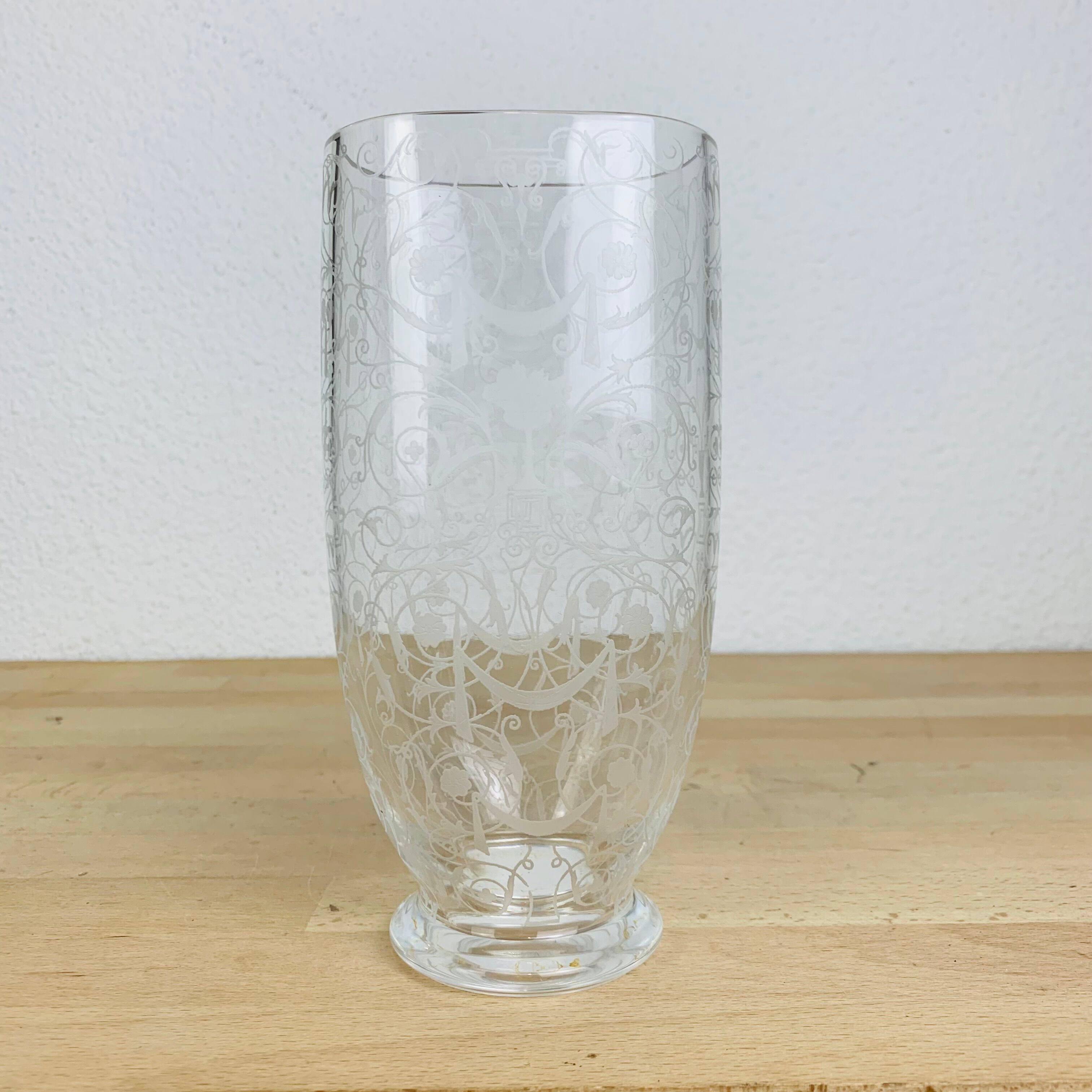 Crystal vase of Baccarat Michel Angelo 19,5 cm