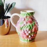 Pastel fruit slip pitcher